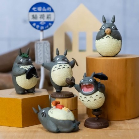 Figurines - Pose Collection Assort. de 6 Figurines Totoro 02 – Mon Voisin Totoro
