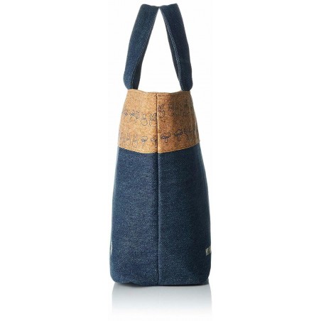 Picnic - Lunch Bag cork & denim style - My Neighbor Totoro