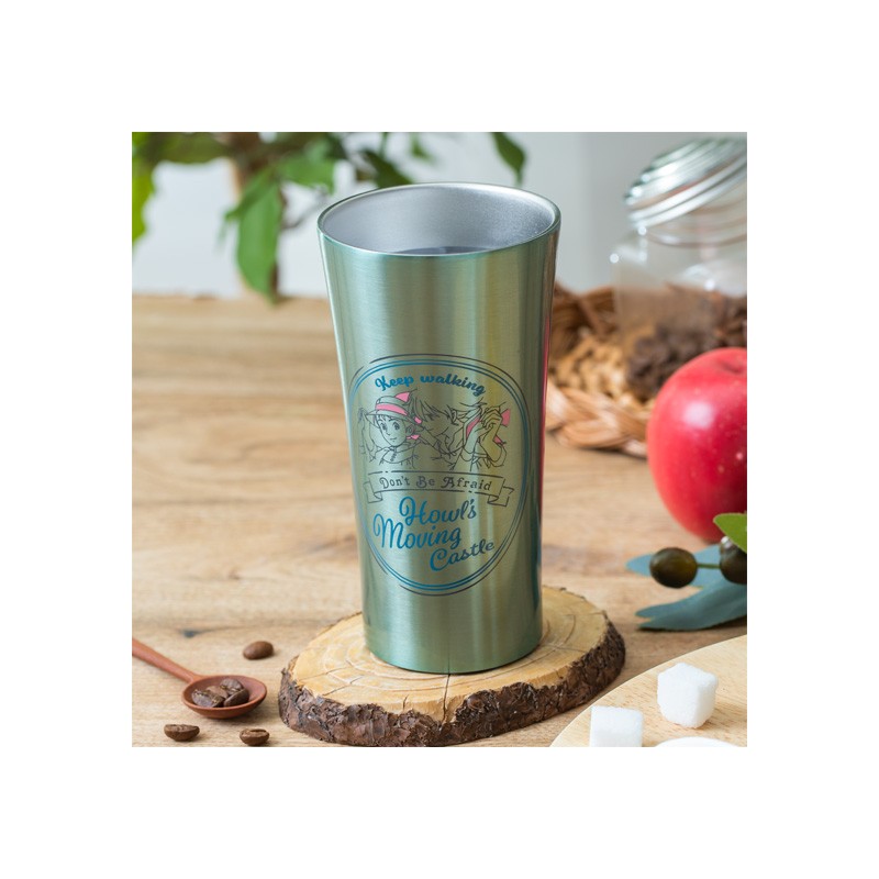 Kitchen and tableware - Stainless Steel 400ml Don't Be Afraid - Howl's MovingCastle