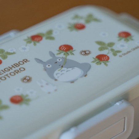 Bentos - Lunch box 4 locks 530ml Rasberry collection - My Neighbor Totoro