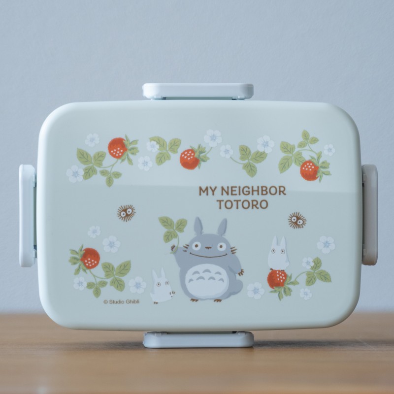 Lunch box 4 locks 650ml Rasberry collection - My Neighbor Totoro
