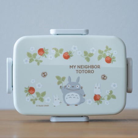 Bentos - Lunch box 4 locks 650ml Rasberry collection - My Neighbor Totoro