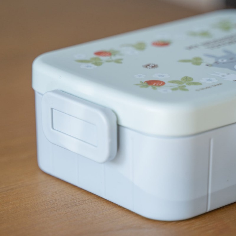 Bentos - Lunch box 4 locks 650ml Rasberry collection - My Neighbor Totoro
