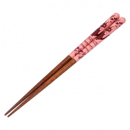 Chopsticks - Lacquered Chopsticks 21cm Sketches Pink - Kiki’s Delivery Service