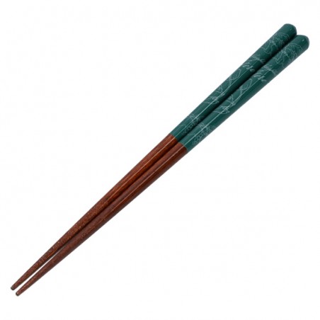 Chopsticks - Lacquered Chopsticks 21cm Sketches Deep Green - My Neighbor Totoro