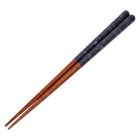 Chopsticks - Lacquered Chopsticks 21cm Sketches Dark blue - My Neighbor Totoro