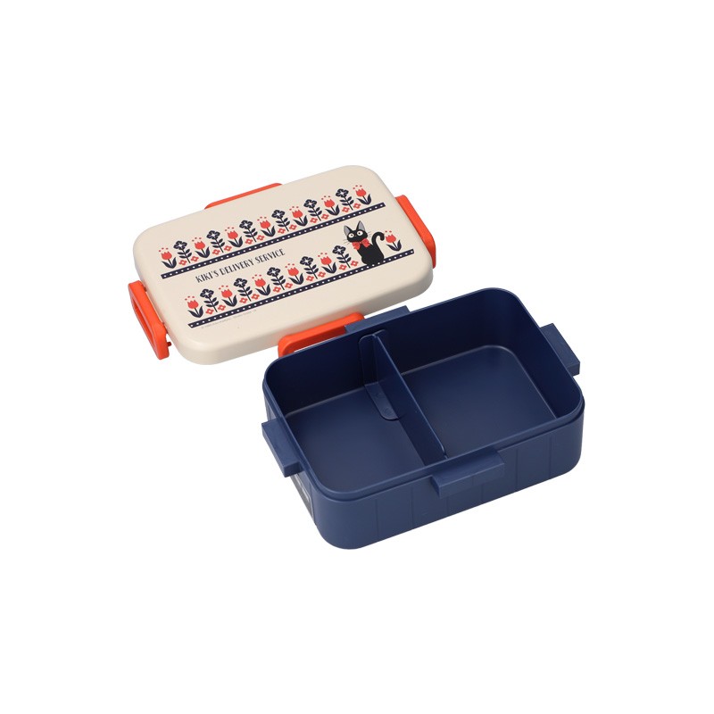 Bentos - Bento con 4 cierres Flores de campo 650 ml - Nicky, la aprendiz de bruja