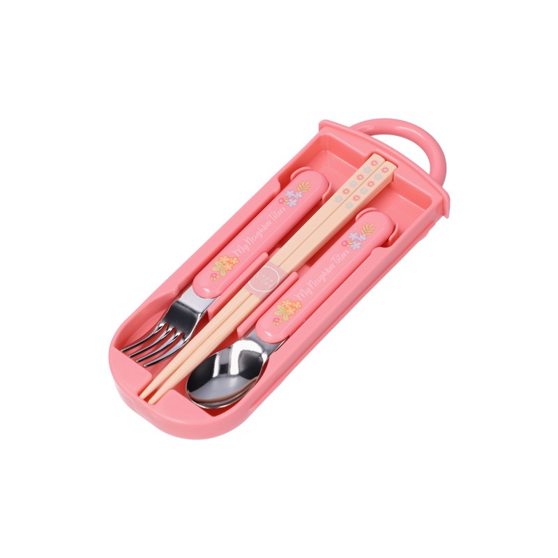Chopsticks - Chopsticks Spoon Fork Set Mei & Totoro - My Neighbor Totoro