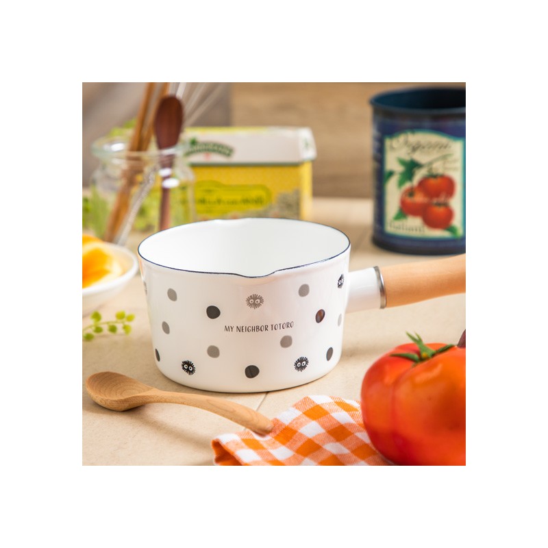 Kitchen and tableware - Enamel pan Soot Sprites - My Neighbor Totoro