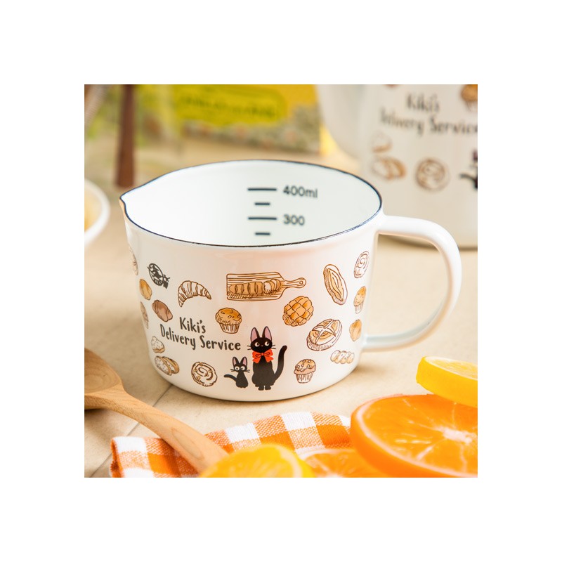 Kitchen and tableware - Enamel measuring cup Viennese pastries 450ml - Kiki's Delivery Servic