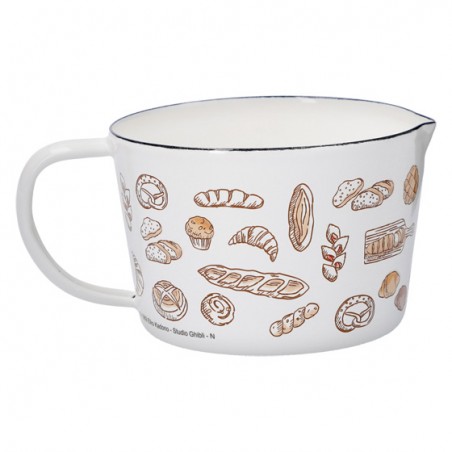 Cuisine et vaisselle - Tasse à mesurer émail Viennoiseries 450ml - Kiki la petite sorcière