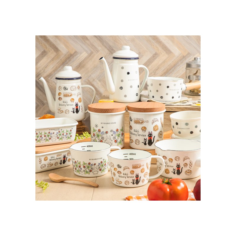 Kitchen and tableware - Enamel measuring cup Viennese pastries 450ml - Kiki's Delivery Servic