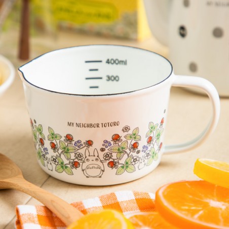 Cuisine et vaisselle - Tasse à mesurer émail Noiraudes 450ml - Mon Voisin Totoro