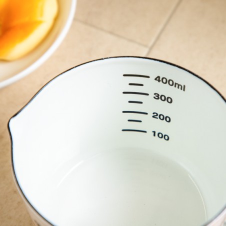 Cuisine et vaisselle - Tasse à mesurer émail Noiraudes 450ml - Mon Voisin Totoro