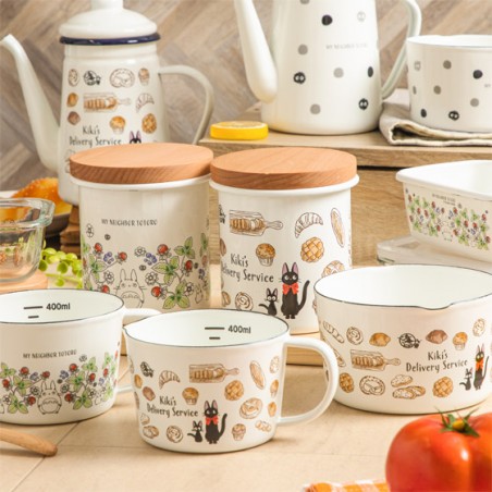 Cuisine et vaisselle - Tasse à mesurer émail Noiraudes 450ml - Mon Voisin Totoro