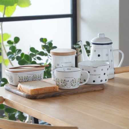 Kitchen and tableware - Enamel measuring cup Soot Sprites 450ml - My Neighbor Totoro
