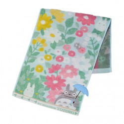 Ropa de hogar - Toalla Totoro Campos de flores 34x80 cm - Mi vecino Totoro