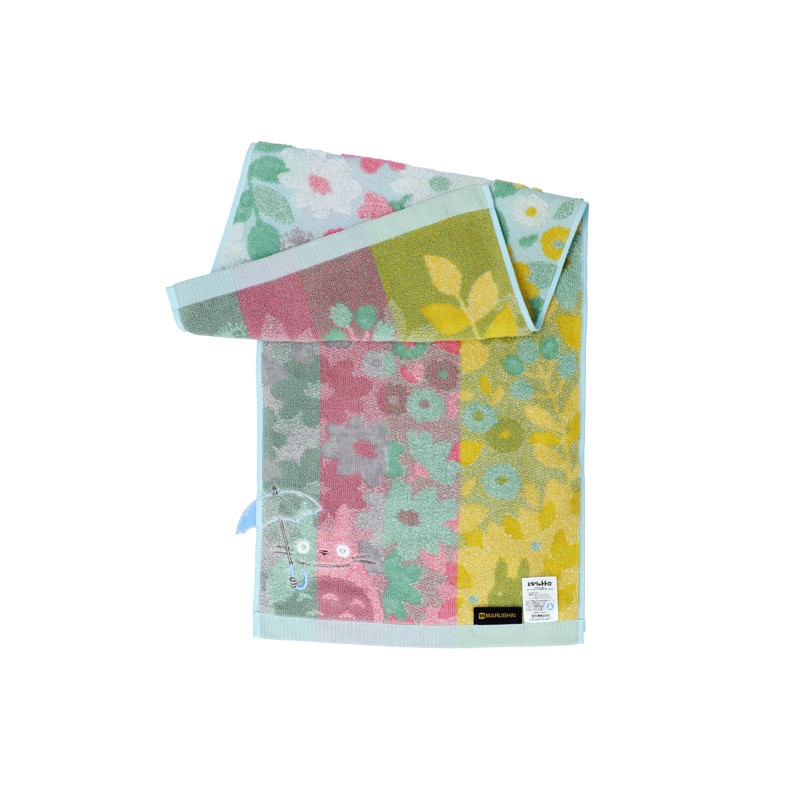 Household linen - Towel Totoro Flower Fields 34x80 cm - My Neighbor Totoro