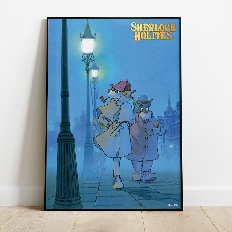 Wood Panel 02 - Holmes & Watson - Sherlock Holmes