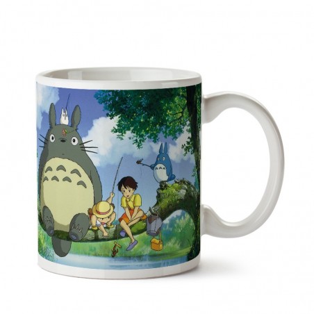 Mugs et tasses - Mug Ghibli 01 - Totoro Pêche - Mon Voisin Totoro