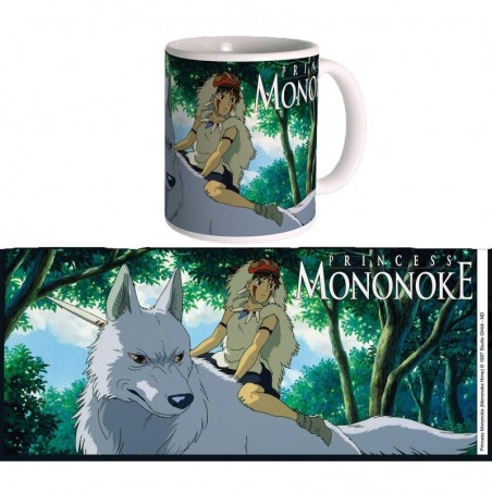 Mugs and cups - Mug Ghibli 05 - Mononoke - Princess Mononoke