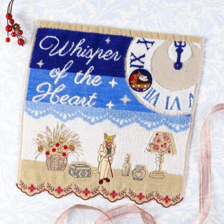 Household linen - Mini Towel Baron & antique shop 34x36 cm - Whisper of the Heart