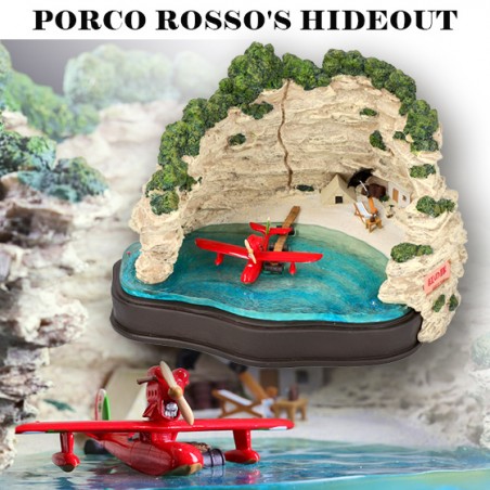 Décoration - Diorama Marco’s Hideout - Porco Rosso