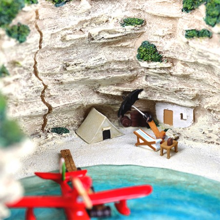 Décoration - Diorama Cachette de Marco - Porco Rosso