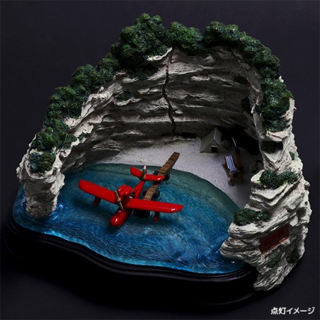 Décoration - Diorama Cachette de Marco - Porco Rosso