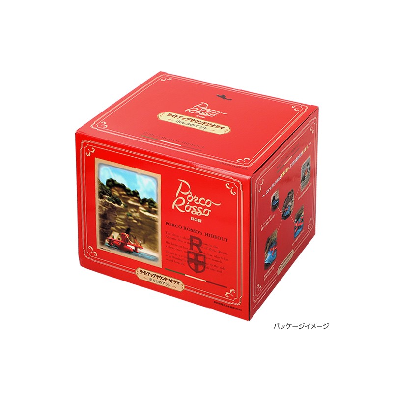 Décoration - Diorama Cachette de Marco - Porco Rosso