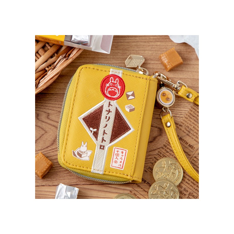 Accessoires - Porte-Monnaie Jaune Totoro patchs - Mon Voisin Totoro