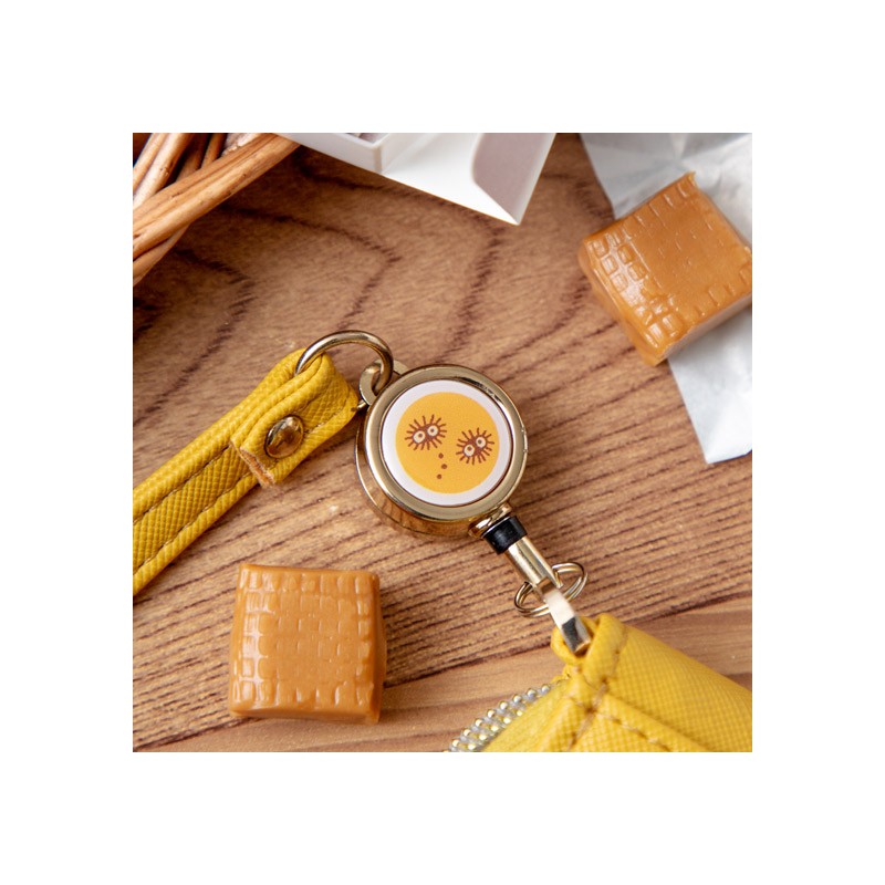 Accessoires - Porte-Monnaie Jaune Totoro patchs - Mon Voisin Totoro