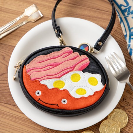 Accessories - Purse Calcifer & Bacon and Egg - Howl's Moving Castle