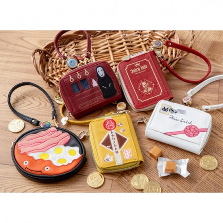 Accessories - Purse Calcifer & Bacon and Egg - Howl's Moving Castle