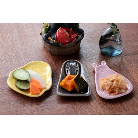 Kitchen and tableware - Small dessert plate Middle Totoro shape - My Neighbor Totoro