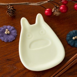 Cocina y vajilla - Plato de postre con forma de Totoro Blanco - Mi vecino Totoro