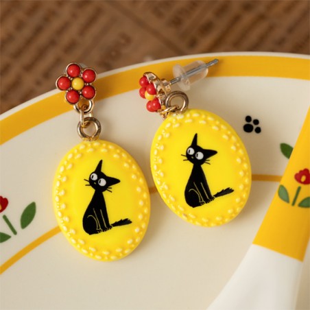 Bijoux - Boucles d’oreilles fantaisie jaunes Jiji - Kiki la petite sorcière