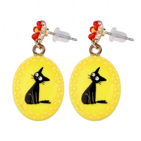 Bijoux - Boucles d’oreilles fantaisie jaunes Jiji - Kiki la petite sorcière