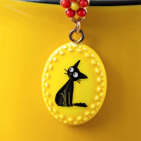 Bijoux - Boucles d’oreilles fantaisie jaunes Jiji - Kiki la petite sorcière