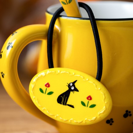 Accessoires - Élastique à cheveux fantaisie jaune Jiji - Kiki la petite sorcière