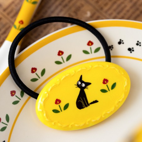 Accessoires - Élastique à cheveux fantaisie jaune Jiji - Kiki la petite sorcière