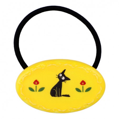 Accessoires - Élastique à cheveux fantaisie jaune Jiji - Kiki la petite sorcière