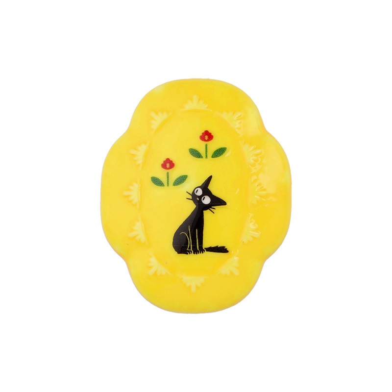 Pins - Broche fantaisie jaune Jiji - Kiki la petite sorcière