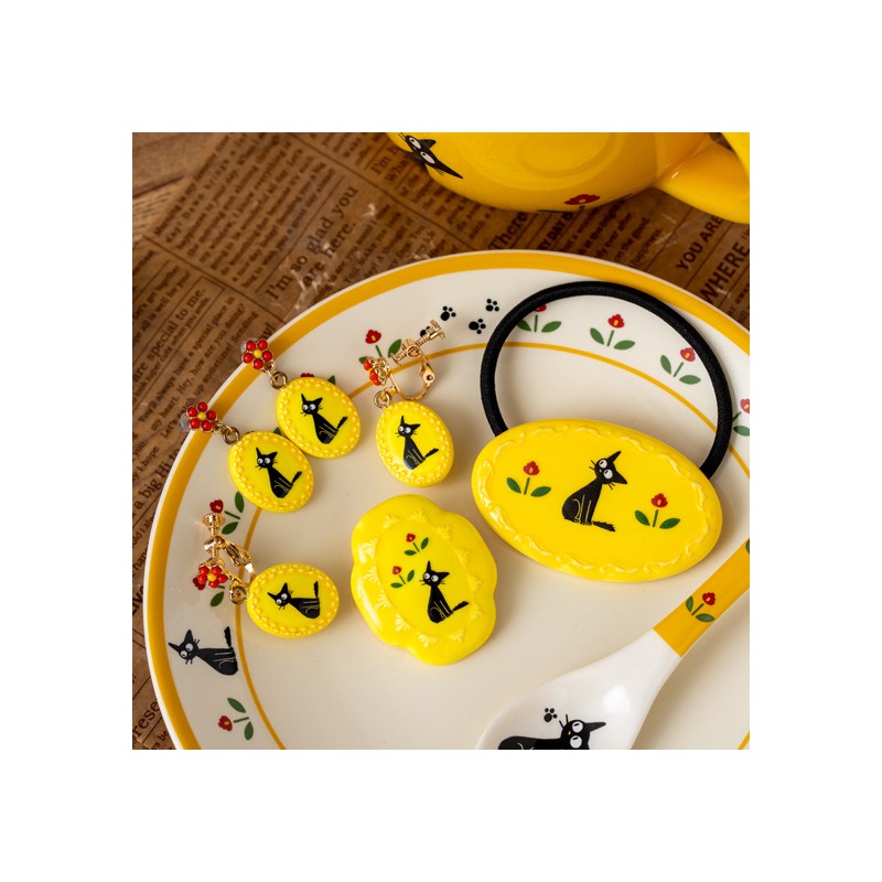 Pins - Broche fantaisie jaune Jiji - Kiki la petite sorcière