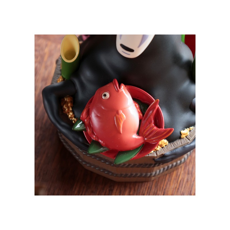 Décoration - Diorama No Face Bassine d’or et bambous - Le Voyage de Chihiro