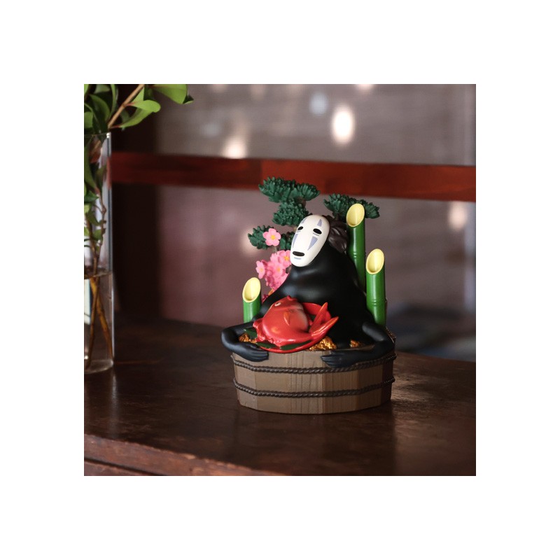 Décoration - Diorama No Face Bassine d’or et bambous - Le Voyage de Chihiro