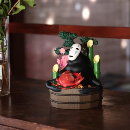 Décoration - Diorama No Face Golden bucket & bamboos - Spirited Away