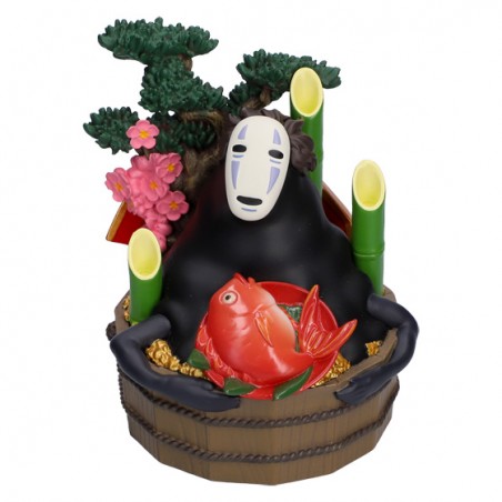 Décoration - Diorama No Face Golden bucket & bamboos - Spirited Away