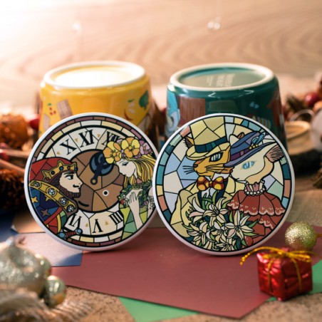 Kitchen and tableware - Ceramic coaster King of Dwarf & Princess - Whisper of the Heart