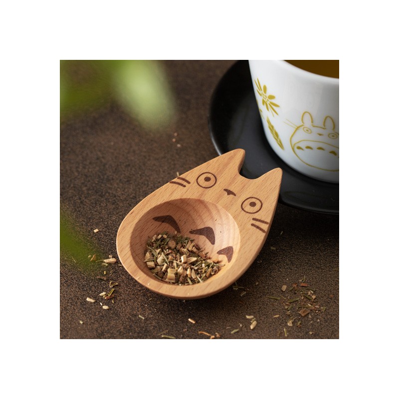 Kitchen and tableware - Hasamiyaki wooden tea spoon Totoro - My Neighbor Totoro